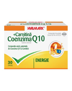 Coenzima Q10 + Carnitina, 30 capsule, Walmark