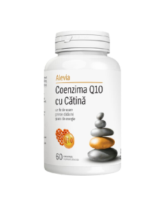 Coenzima Q10 cu catina, 60 comprimate, Alevia
