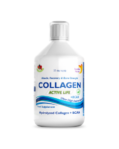 Colagen Lichid Hidrolizat Tip 1,2,3 5000mg, Joint Support, 500ml, Swedish Nutra