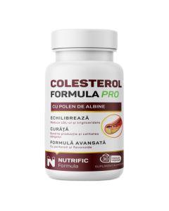 Colesterol formula Pro, 30 capsule vegetale, Nutrific