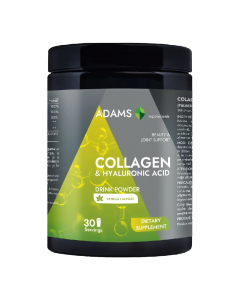 Collagen & Acid Hialuronic Vanilla, 600g, Adams