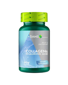 Collagen si Acid Hialuronic, 90 capsule, Adams