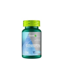 Collagen si Acid Hialuronic, 90 capsule, Adams