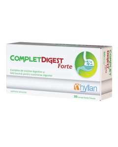 Complet Digest Forte, 30 comprimate filmate, Hyllan