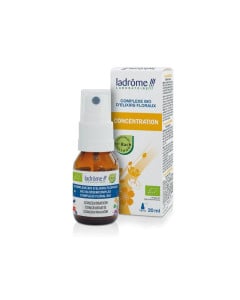 Complex bio din elixiruri florale Bach Concentrare, 20 ml, Ladrome Laboratoire