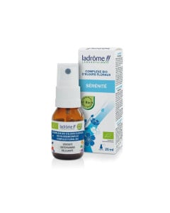 Complex bio din elixiruri florale Bach Relaxare, 20 ml, Ladrome Laboratoire