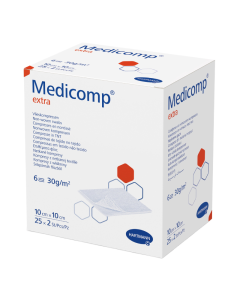 Comprese Medicomp Extra Steril HartMann 10x10 cm x 25 buc