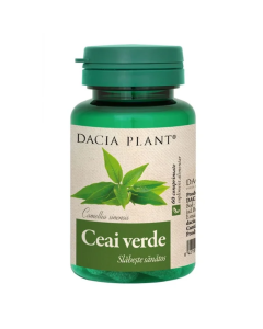 Dacia Plant Ceai verde, 60 cpr.