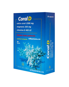 Coral D x 30 caps.   VITACARE