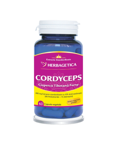 Cordyceps 10/30/1, 60 capsule, Herbagetica