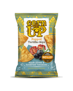 Tortillas Chips Nacho cu masline si rosii uscate, 60g, Corn Up