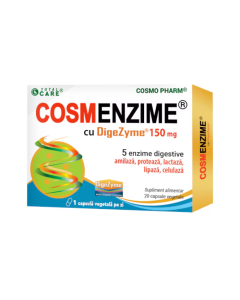 Cosmenzime, 150 mg, 20 comprimate, Cosmo Pharm