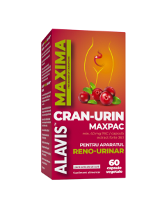 Cran-Urin Maxpac, 60 capsule vegetale, Alavis Maxima