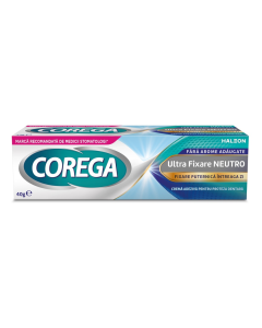 Corega Ultra Fixare Neutro Crema adeziva pentru proteza dentara, 40 g