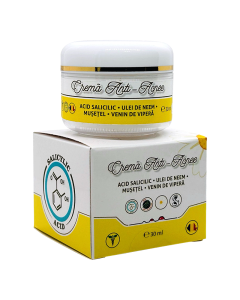 Crema anti-acnee cu venin de vipera, 30 ml, Kasuf