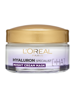 Crema antirid hidratanta de noapte Hyaluron Specialist, 50 ml, LOreal