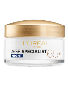 Crema antirid de noapte, Age Specialist 65+, 50 ml, LOreal