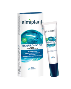 Crema antirid pentru ochi Hyaluronic 3D, 15 ml, Elmiplant