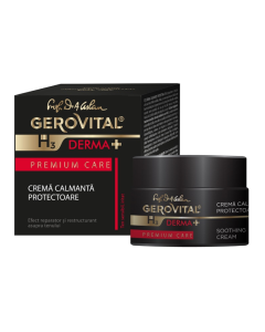 Crema calmanta protectoare H3 Derma+ Premium Care, 50 ml, Gerovital