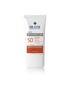 Crema colorata D-Clar pentru uniformizare cu SPF 50+ Sun System, 40ml, Rilastil
