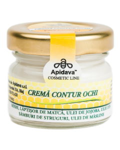 Crema contur ochi, 30 ml, Apidava
