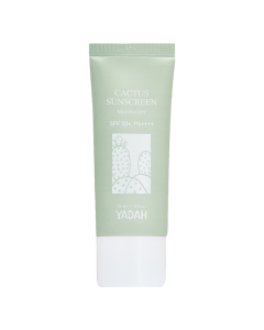 Cremă hidratantă cu protecție solară SPF50+ Cactus, 35ml, Yadah