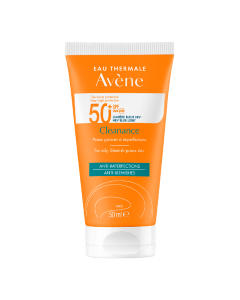 Lotiune cu protectie solara SPF 50+ Cleanance TRIASORB, 50 ml, Avene