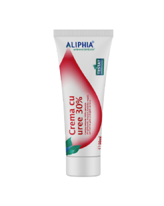 Crema cu uree 30% cu miros de tei, 50ml, Aliphia
