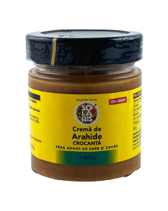 Crema de arahide crocanta, 200 g, Solaris