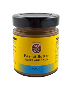 Crema de Peanut Butter dulce si sarat, 200g, Solaris
