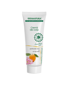 Crema de corp cu portocale si unt de shea, 250 ml, VivaNatura
