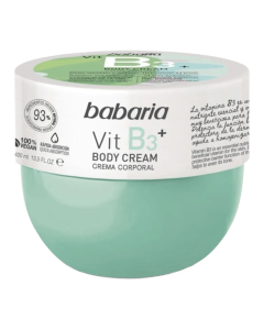 Crema de corp cu vitamina B3, 400 ml, Babaria