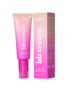 Crema de fata coloranta SPF25 BB Cream Light Medium, 50 ml, Synergy Therm