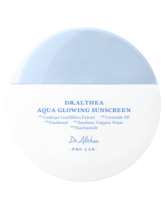 Crema de fata cu protectie solara SPF 50+ PA++++ Aqua Glowing, 45 ml, Dr. Althea