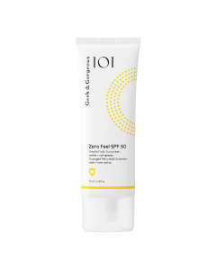 Crema de fata cu SPF 50 pentru protectie solara zilnica Zero Feel, 75 ml, Geek & Gorgeous