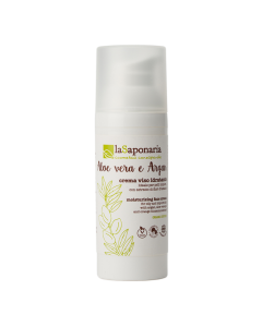 Crema de fata hidratanta cu aloe vera si argan, 50ml, La Saponaria
