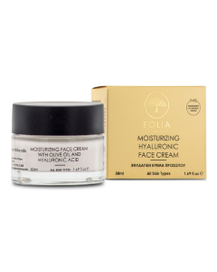 Crema de fata hidratanta cu acid hialuronic, 50 ml, Eolia