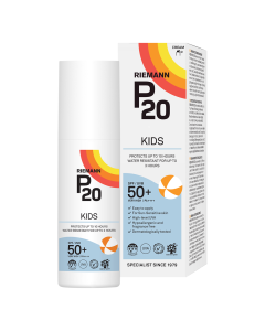 Crema de fata si corp cu factor de protectie SPF 50+ Kids P20, 100 ml, Riemann
