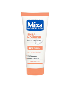 Crema de maini pentru piele foarte uscata Shea Nourish, 100 ml, Mixa