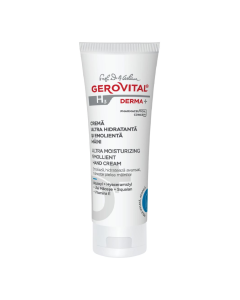Crema de maini ultra hidratanta si emolienta H3 Derma+, 100 ml, Gerovital