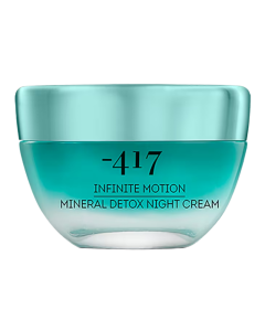 Crema de noapte detoxifianta Mineral Aqua Infinite Motion, 50 ml, Minus 417