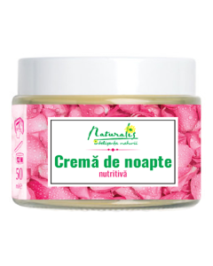 Crema de noapte nutritiva, 50 ml, Naturalis 