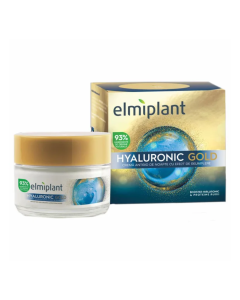 Crema de noapte Hyaluronic Gold, 50ml, Elmiplant
