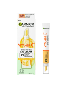 Crema de ochi cu efect de iluminare cu Vitamina C Skin Naturals, 15 ml, Garnier