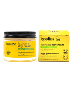 Crema hidratanta de zi cu miere si rozmarin, 50 ml, Beesline