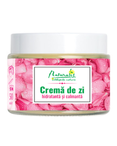 Crema de zi hidratanta si calmanta, 50 ml, Naturalis 