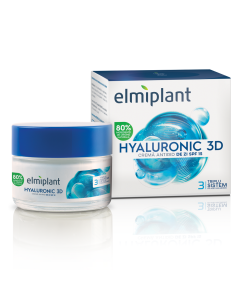 Crema antirid de zi SPF 15 Hyaluronic 3D, 50 ml, Elmiplant