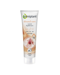 Crema depilatoare piele sensibila Almond Care, 150 ml, Elmiplant