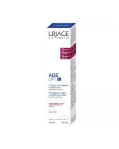 Crema detox revitalizanta de noapte Age Lift, 40 ml, Uriage