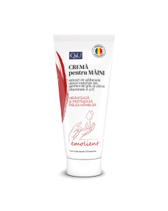 Crema emolienta pentru maini cu Vitamina A si E Q4U, 100 ml, Tis Farmaceutic